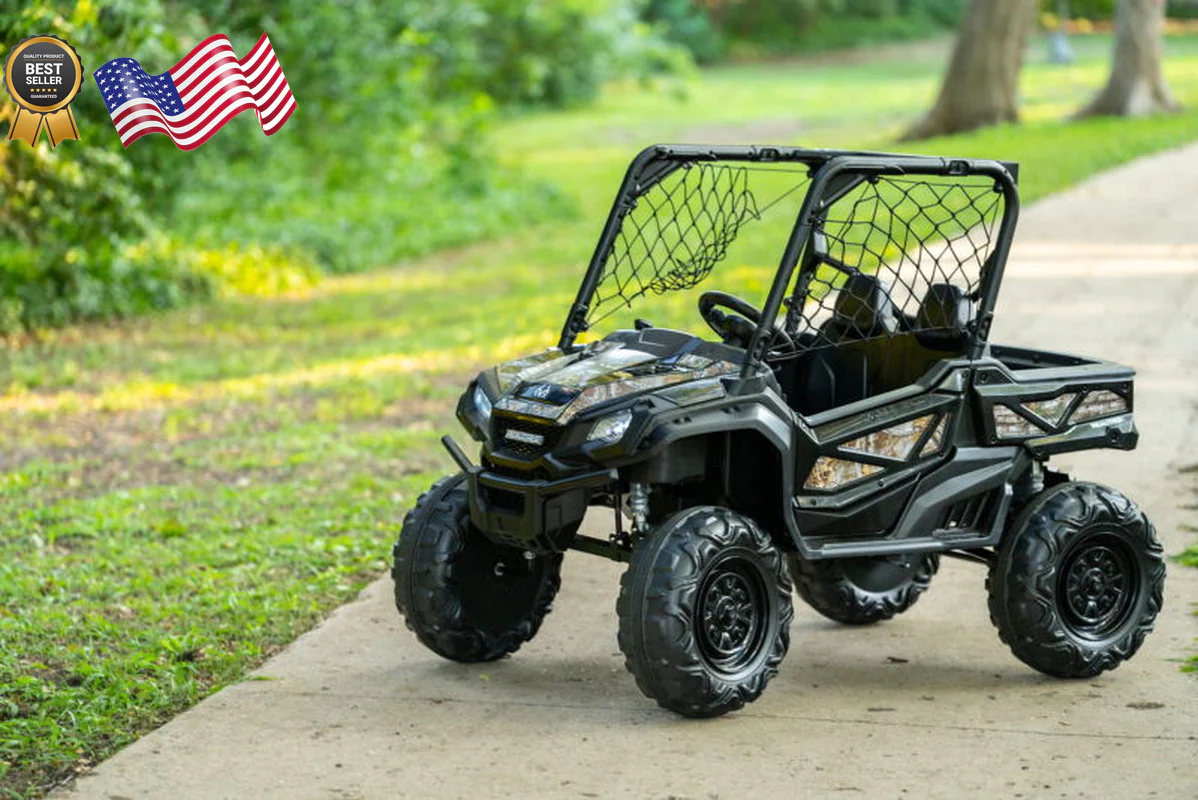 24V XD UTV Battery-Powered Ride-On with Remote, MP3, and USB for Kids Ages 3 and Up - Image 8