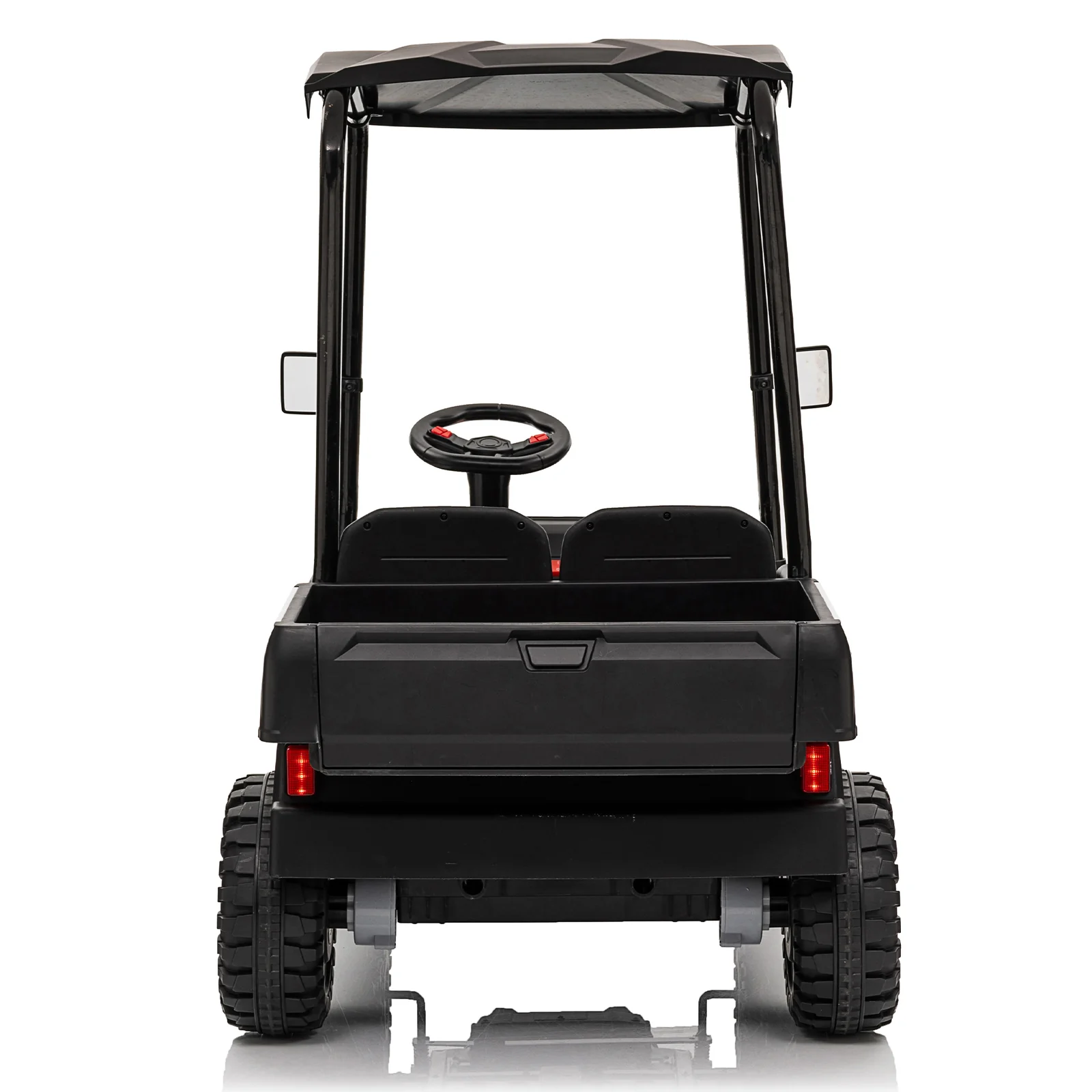 24V XL Kids Electric Ride-On Track Vehicle with Remote Control, Music, and 2-Seater Design - Image 17