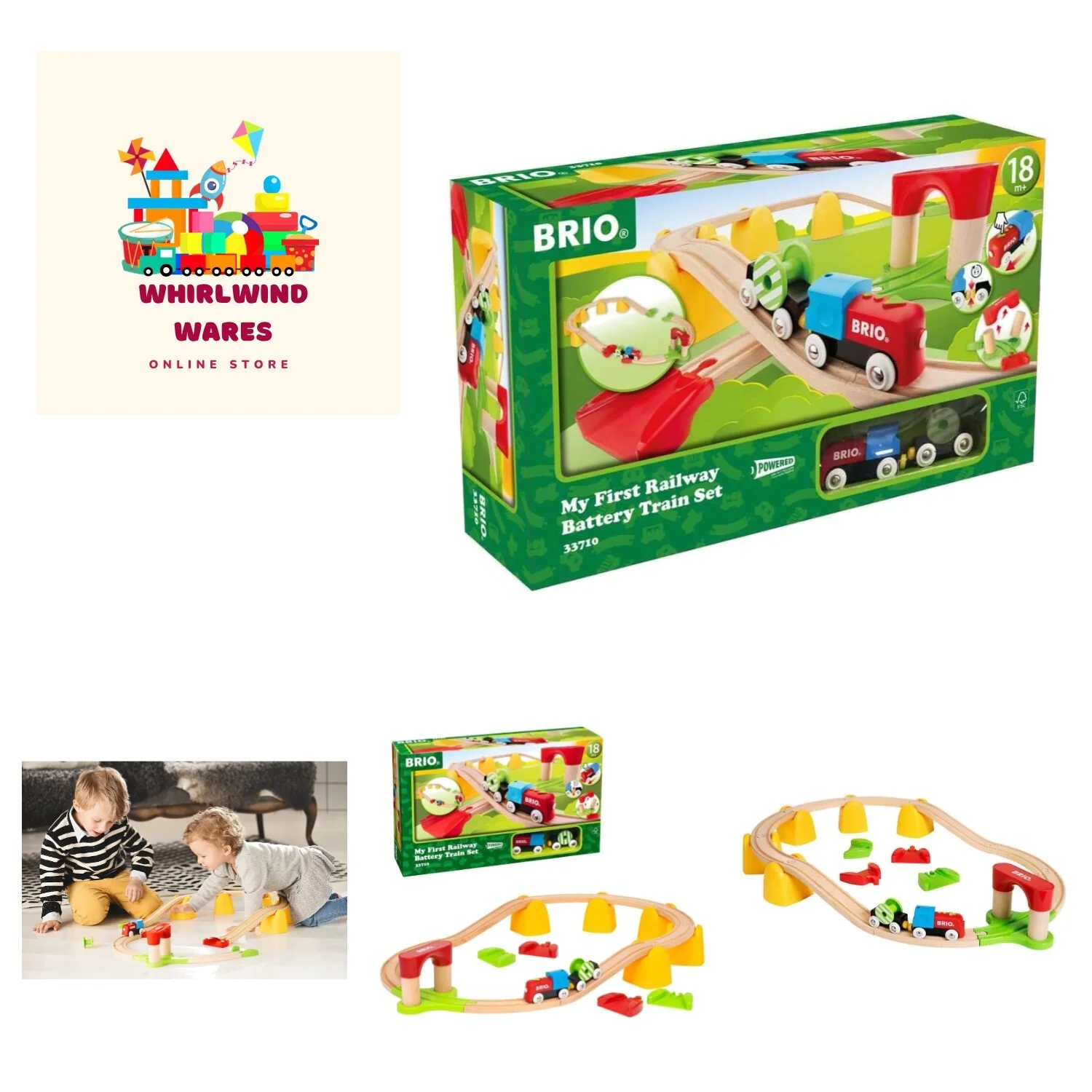 25-Piece Train Set for Toddlers - Safe and Engaging Learning Adventure