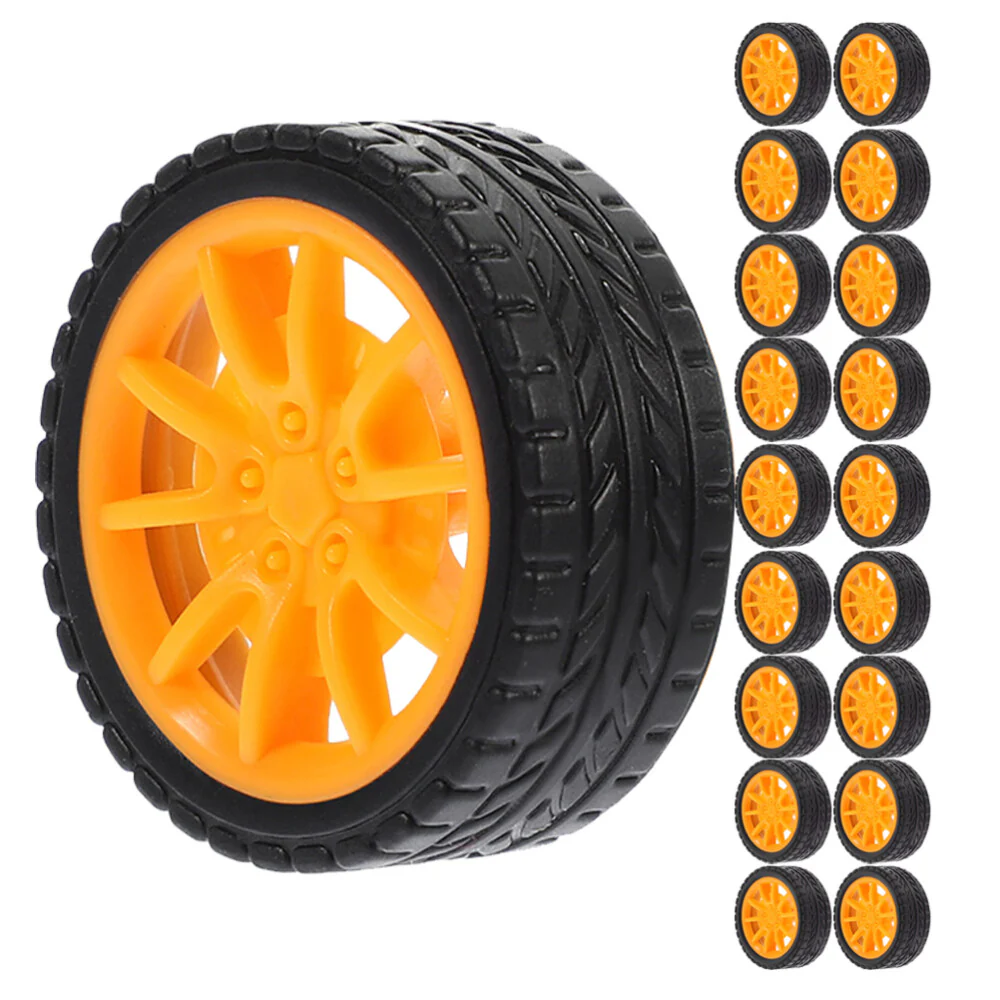 25-Piece DIY Small Car Wheel Assembly Toy Set for Kids - Image 11