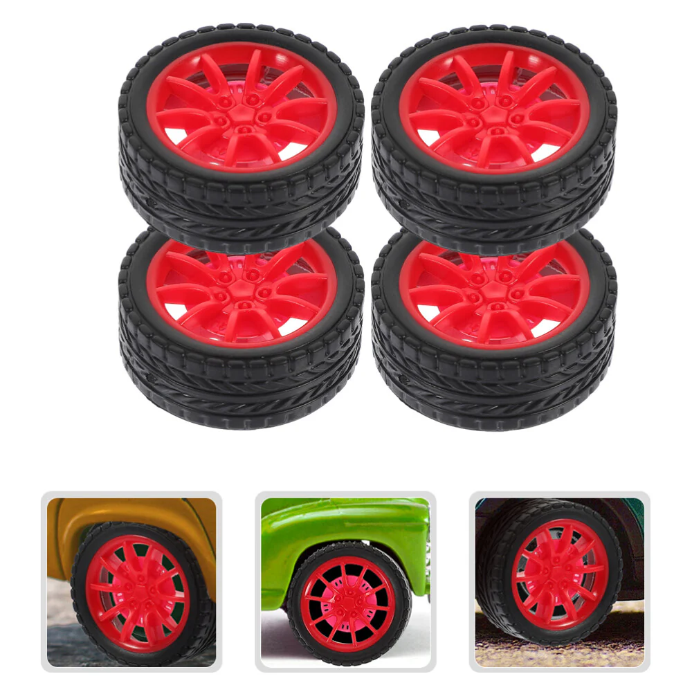 25-Piece DIY Small Car Wheel Assembly Toy Set for Kids - Image 2