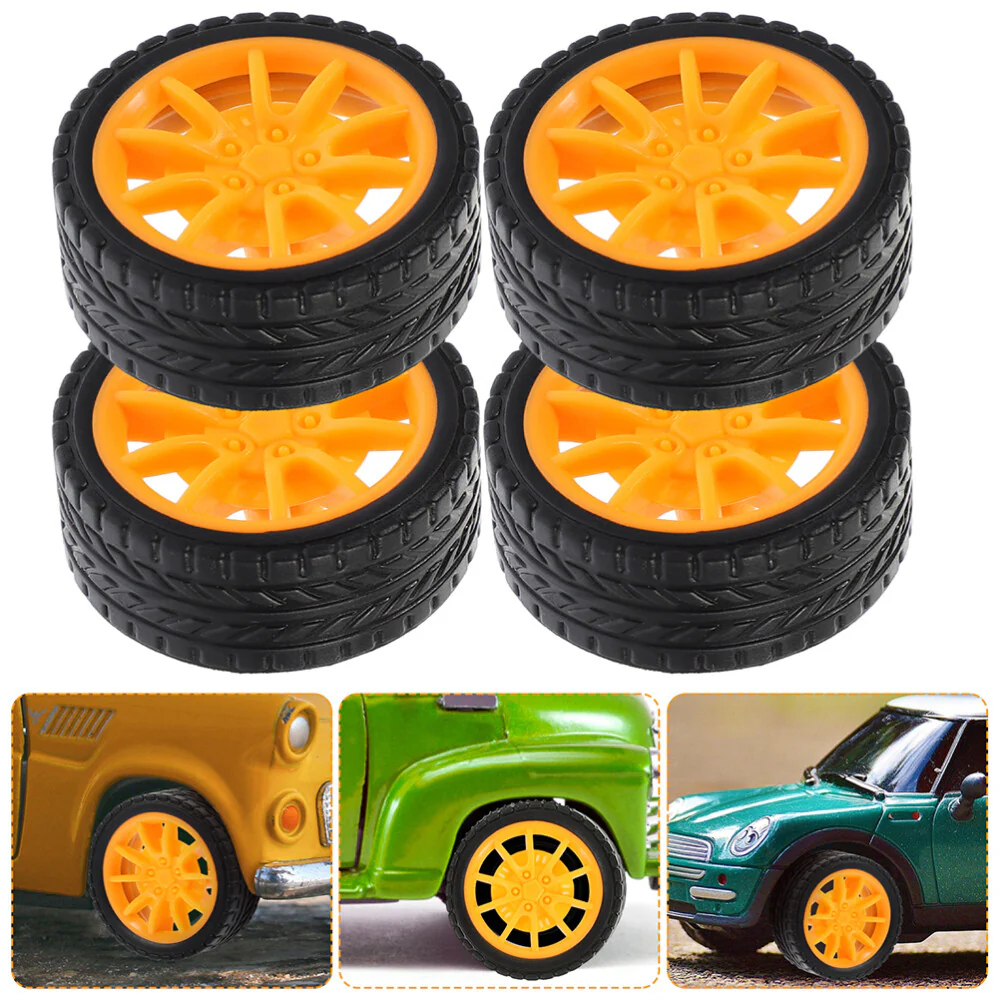 25-Piece DIY Small Car Wheel Assembly Toy Set for Kids - Image 5