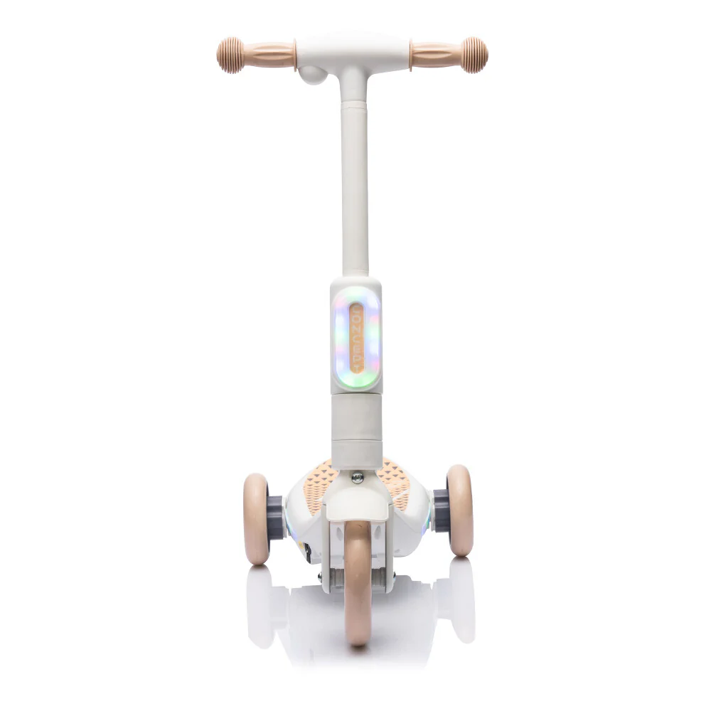 2-in-1 Kids 3-Wheel Electric Ride-On Scooter with Tail Color Lights and Spray for Ages 3+ - Image 7