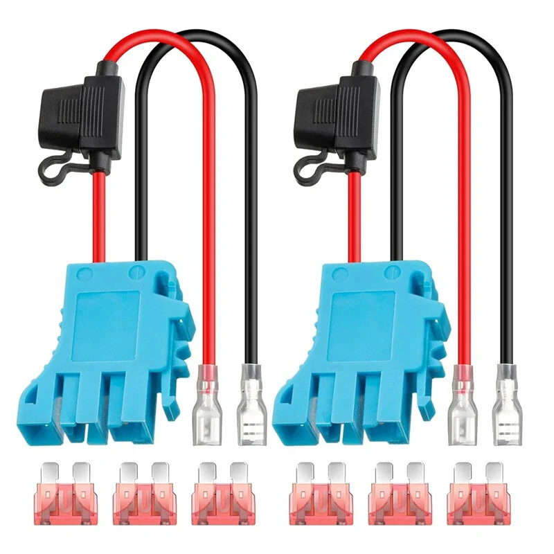 2-Pack 12 AWG Wire Harness Connector for 12V Battery Riding Toys