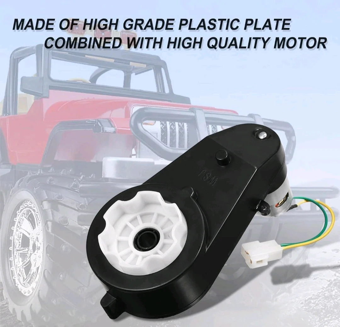 2Pcs 12V 40000RPM High-Speed Gearbox Motors for Kids Ride-On Car Wheel Power Upgrade - Image 7