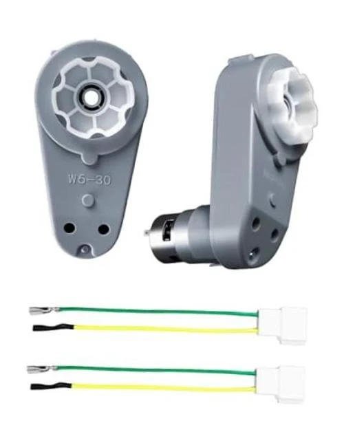 Set of 2 High-Powered 24V RS775 Gear Motors for Children's Electric Ride-On Vehicles, 280W