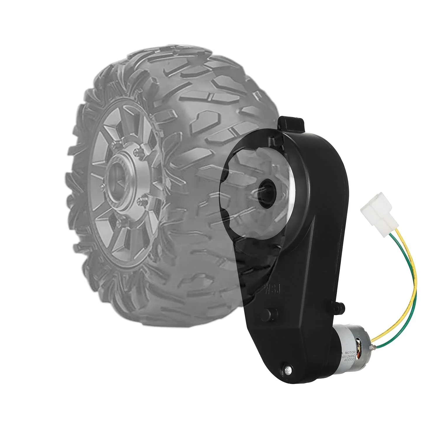 2-Pack 24V 40000RPM High-Power Wheel Motors with Transmission Upgrade Replacement Parts - Image 5