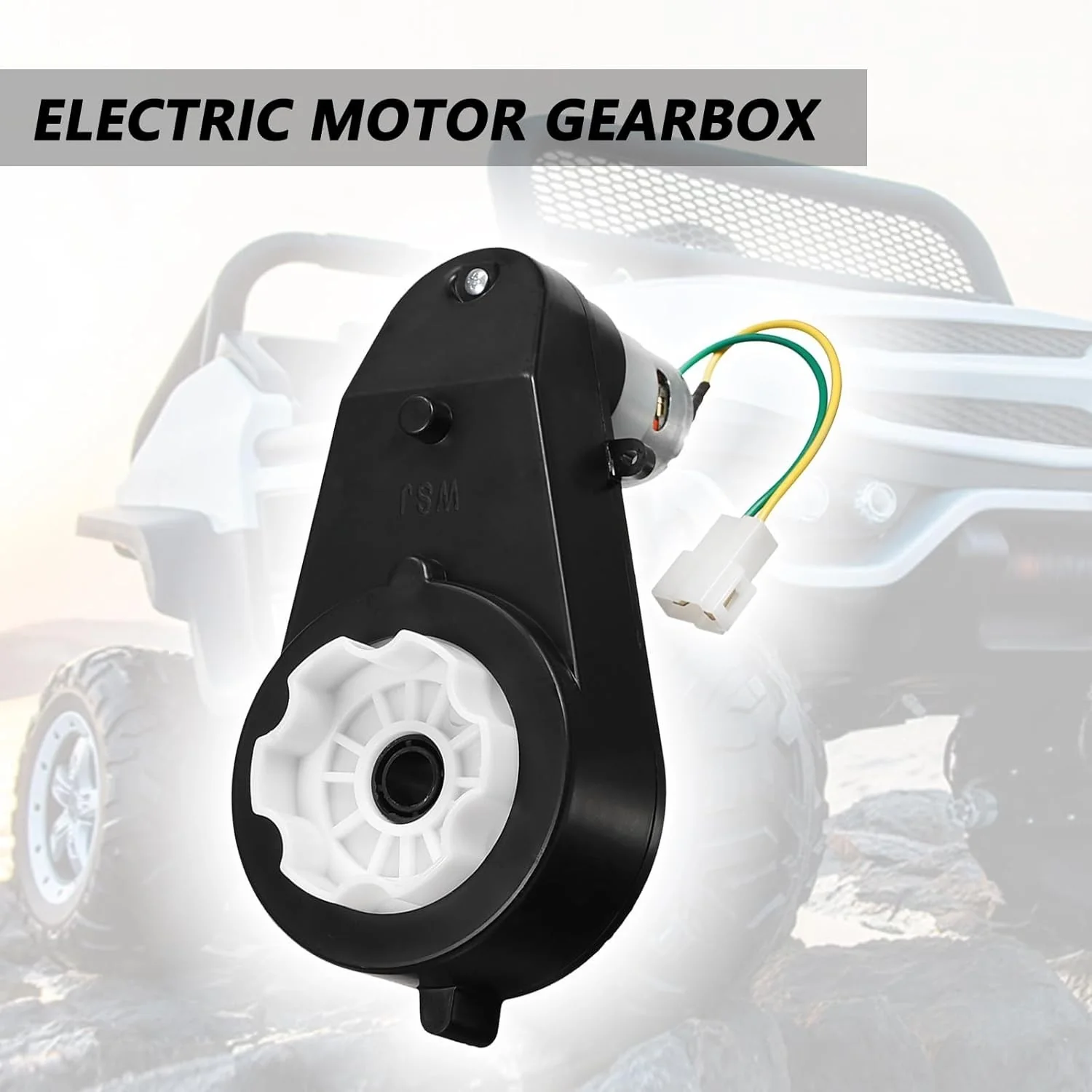 2-Pack 24V 40000RPM High-Power Wheel Motors with Transmission Upgrade Replacement Parts - Image 7