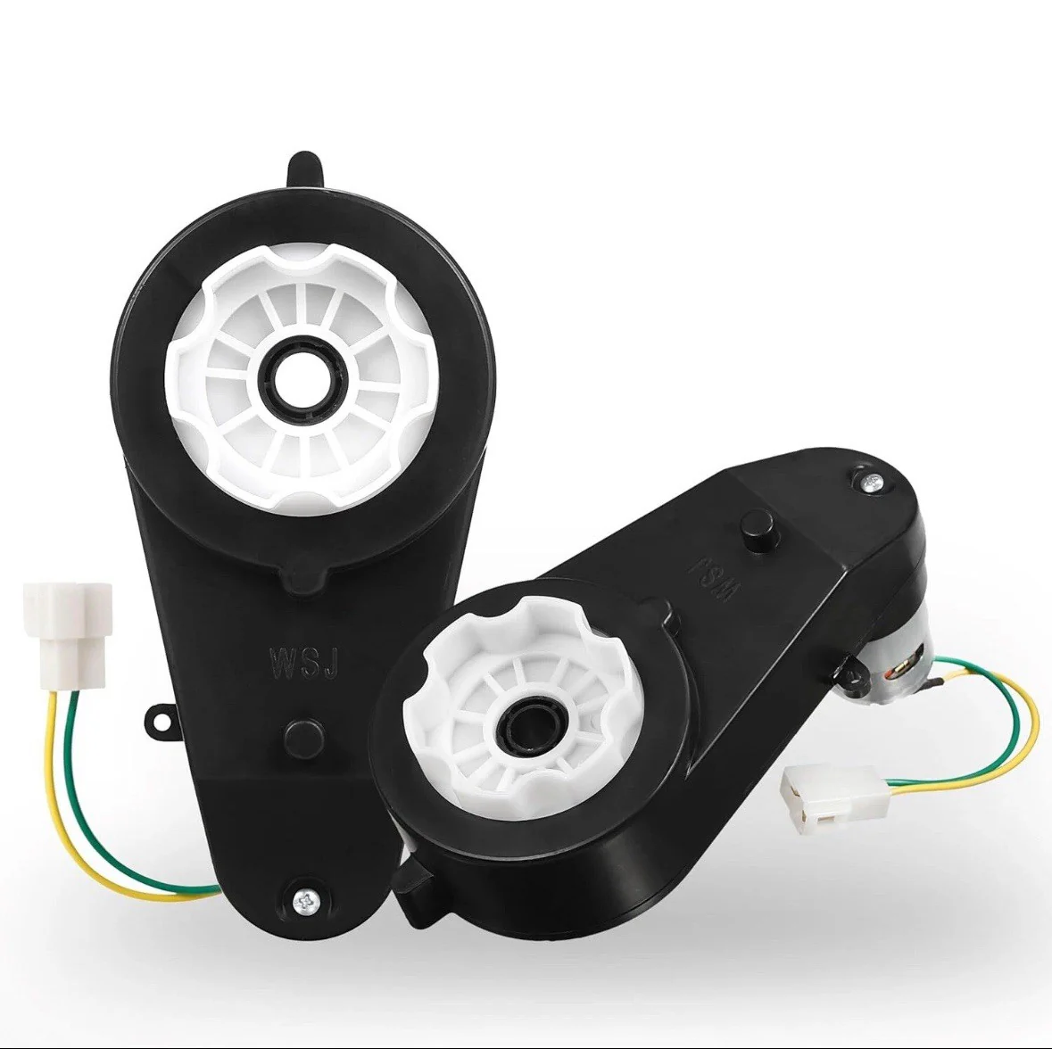 2-Pack 24V 40000RPM Gearbox Replacement Parts for Kids Ride-On Toy Car