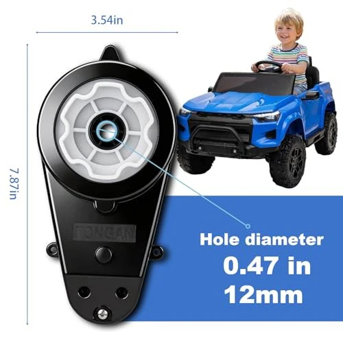 Set of 2 High-Speed 24V RS555 40000RPM Ride-On Wheels Motors - Image 3