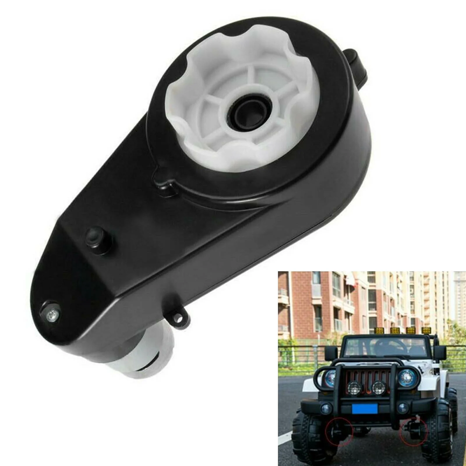 2PCS 12V RS550 30000RPM Power Wheel Gearbox Motors for Kids Electric Ride-On Car - Image 12