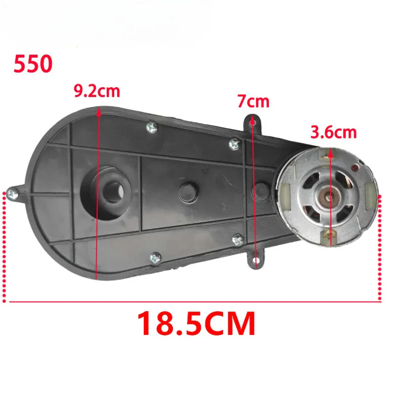 2PCS Electric Ride-On Car Steel Gear Motor Gearbox Engine Reducer Parts - Image 4