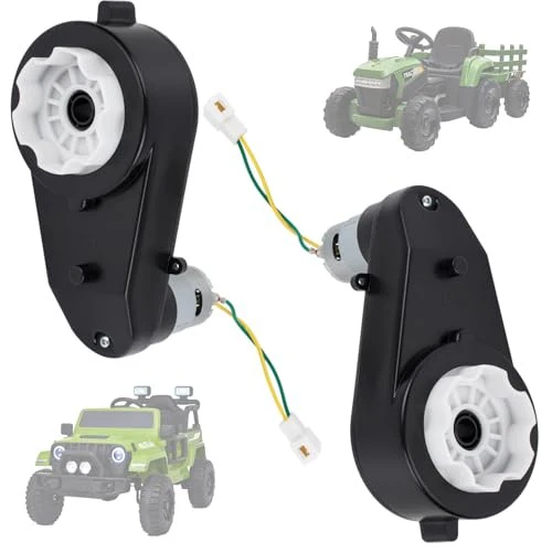 Dual 12V 40000RPM Gearbox Motors for Kids Ride-On Cars - Image 3