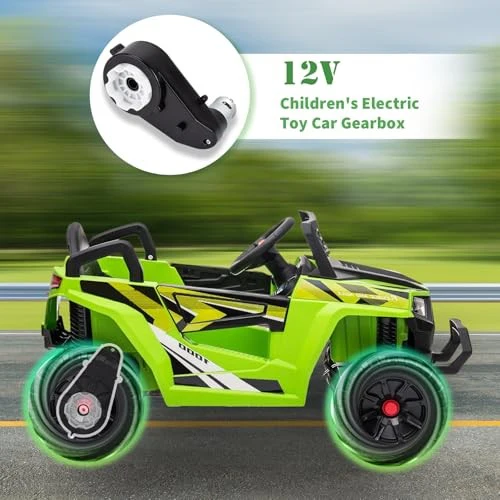 Dual 12V 40000RPM Gearbox Motors for Kids Ride-On Cars - Image 8