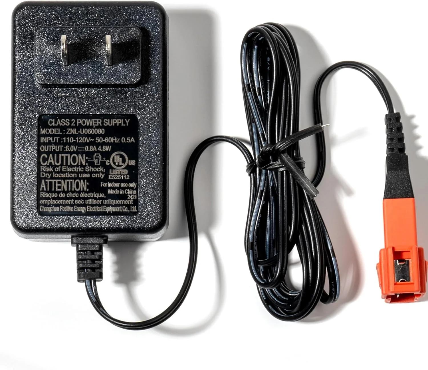 6V 2-Pin Charger with Wiring Harness Replacement for Kids Ride-On Cars - Image 4