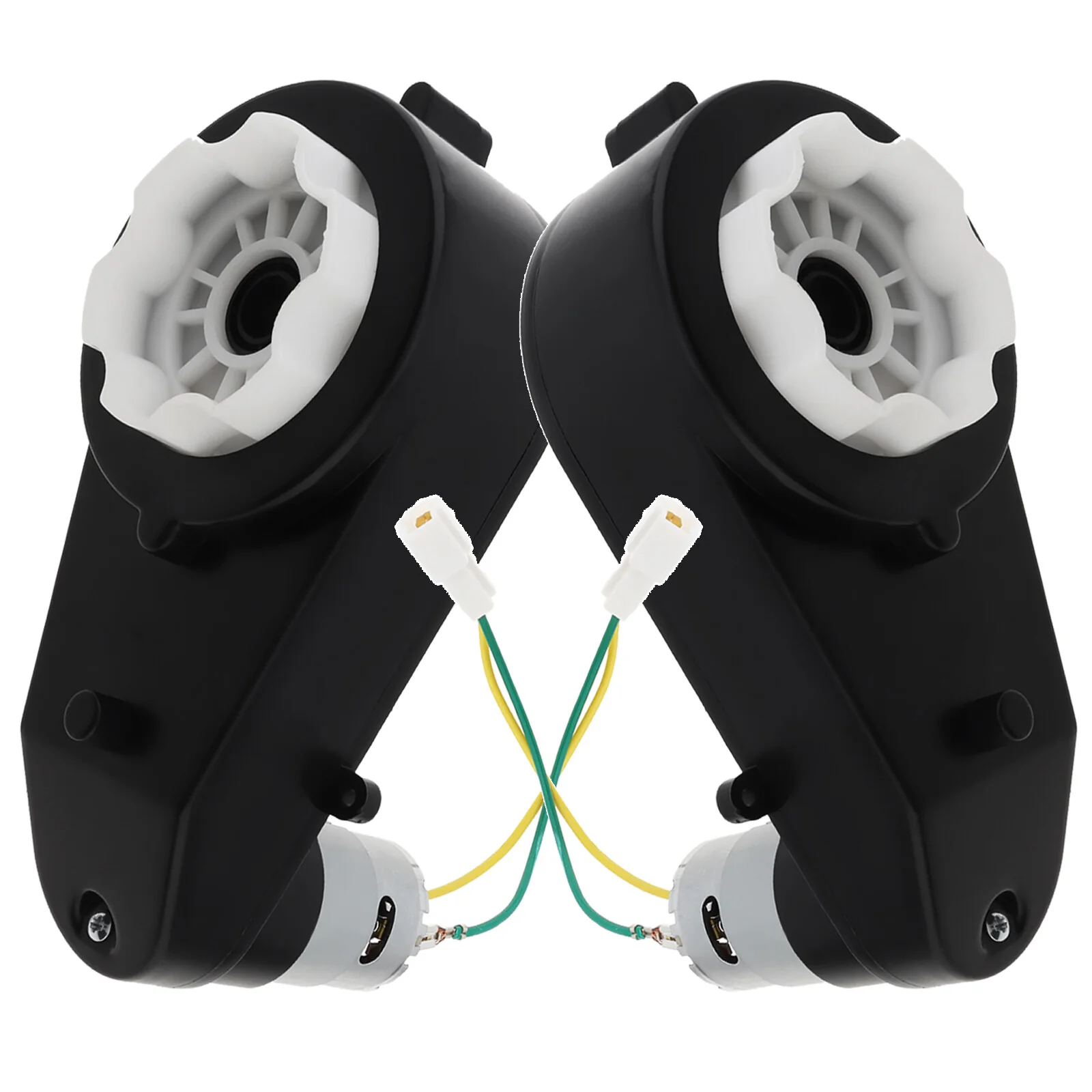 2x 12V RS550 DC Motors 12000-40000 RPM for Kids Ride-On Toy Cars with Gearbox - Image 2