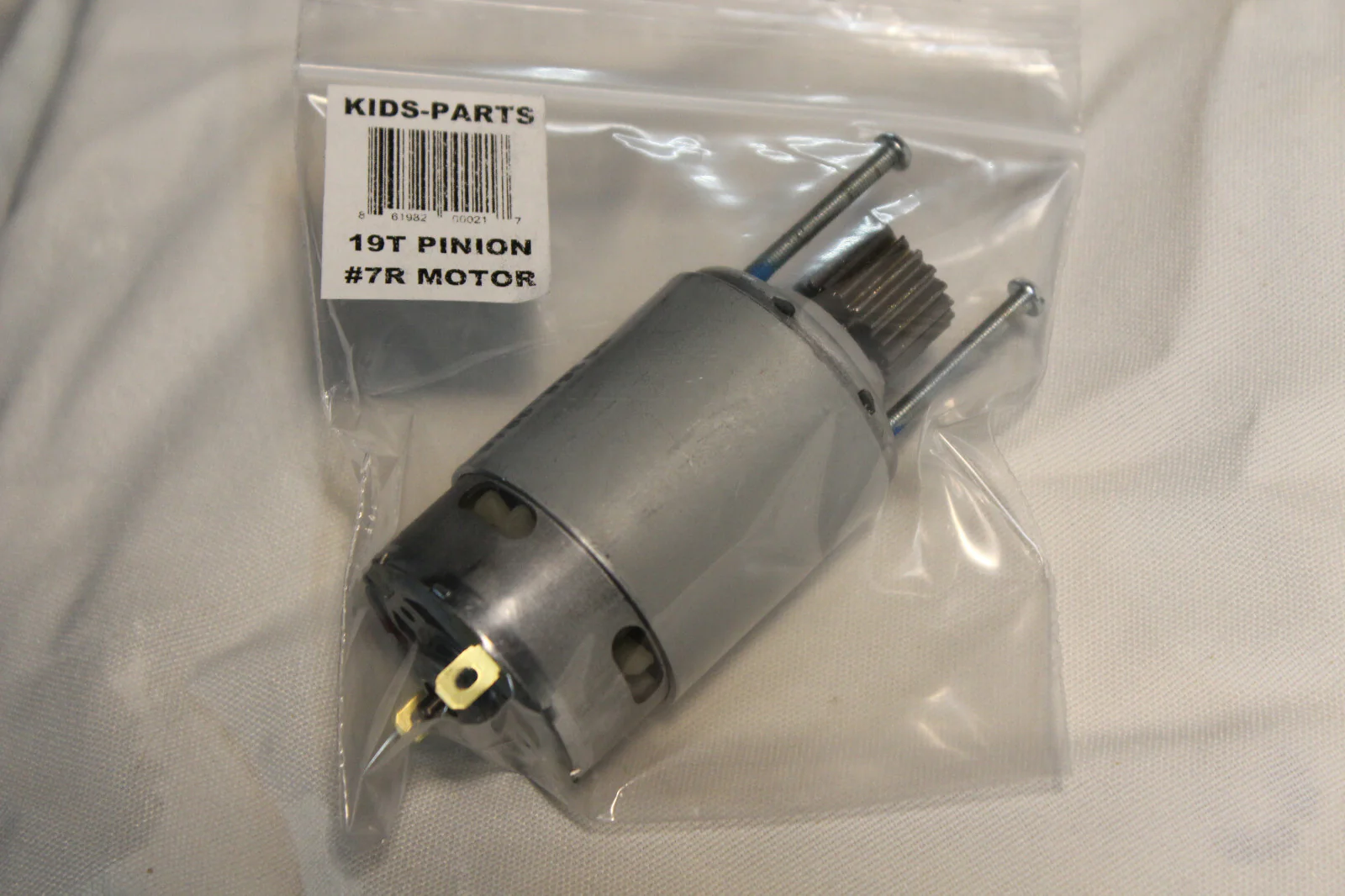 2X Faster 12V 15T and 19T Motors Compatible with Power Wheels 7R Gearboxes - Image 2