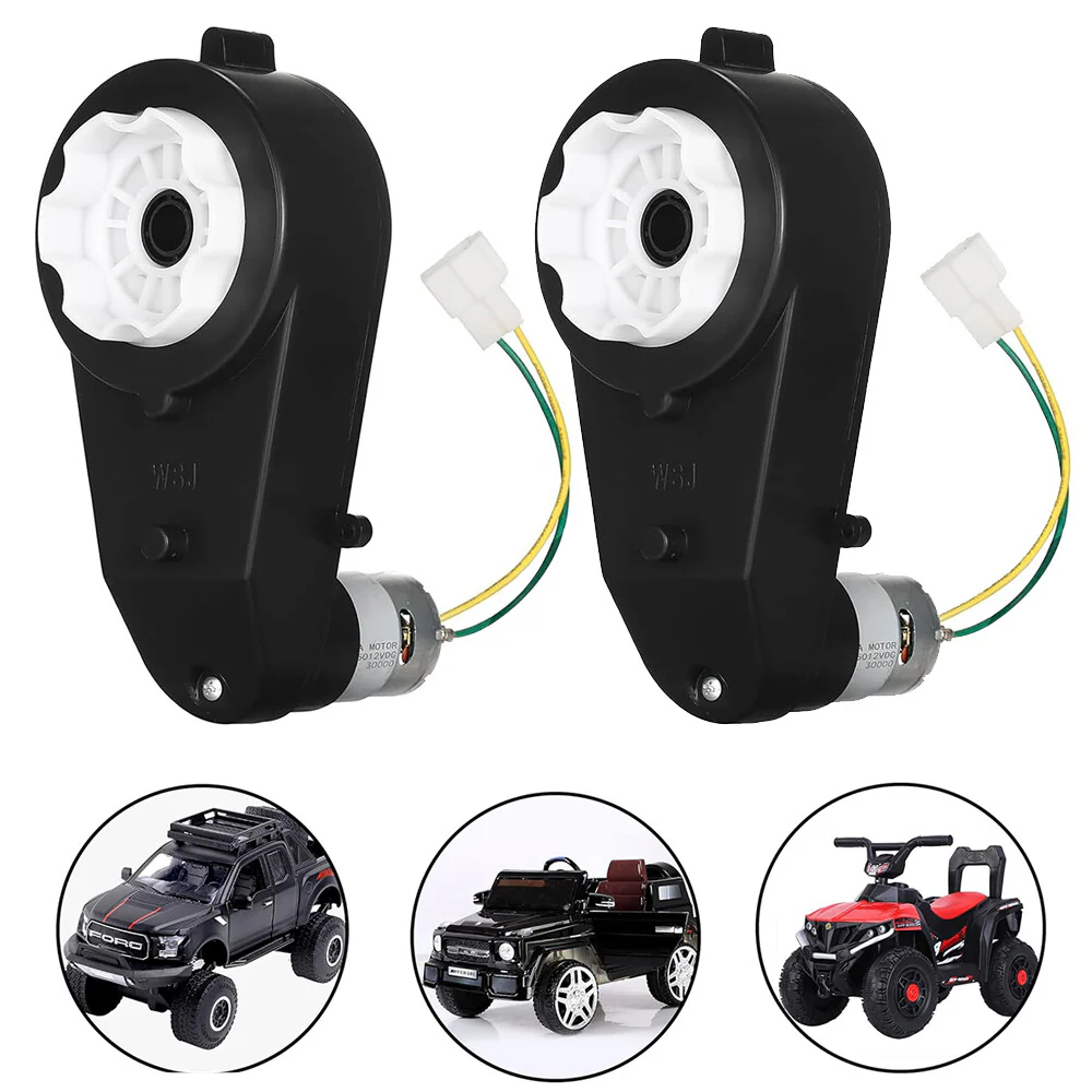 2x 12V RS550 35000RPM Electric Motors with Gearboxes for Kids Ride-On Bike and Car Toy Parts - Image 12
