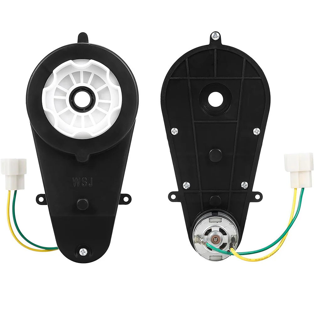 2x 12V RS550 35000RPM Electric Motors with Gearboxes for Kids Ride-On Bike and Car Toy Parts - Image 6