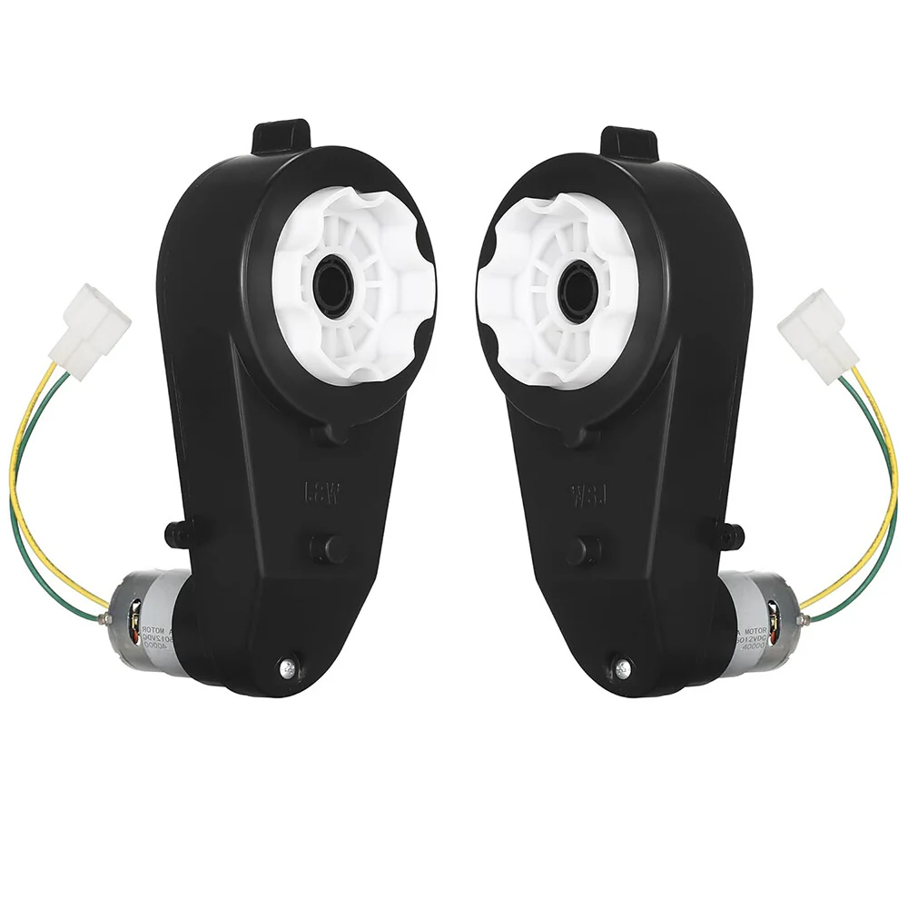 2x 12V RS550 35000RPM Electric Motors with Gearboxes for Kids Ride-On Bike and Car Toy Parts - Image 8