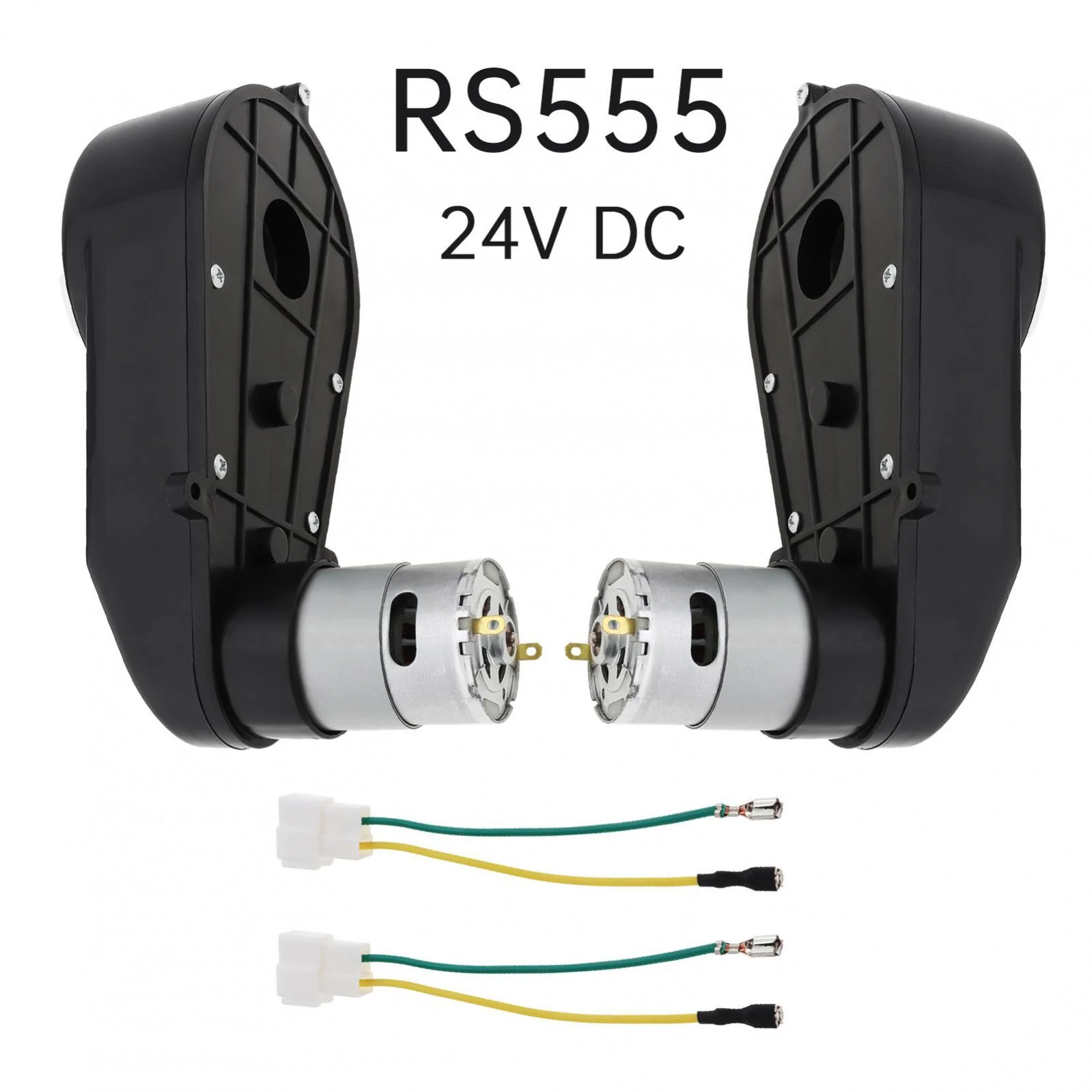 24V RS555 Motor Gearbox for Kids Ride-On Toy Car with High-Speed 18000-40000 RPM Wheel - Image 12