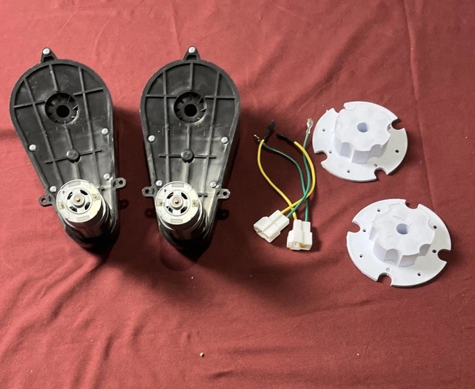 24V RS555 Motor and Gearbox for Kids Ride-On Toy Car with 18000-40000 RPM Wheel Drive - Image 3