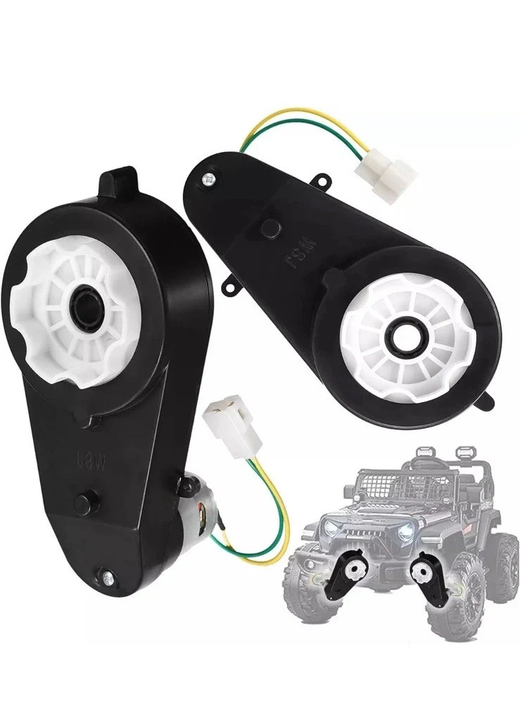 24V RS555 Motor and Gearbox for Kids Ride-On Toy Car with 18000-40000 RPM Wheel Drive - Image 9
