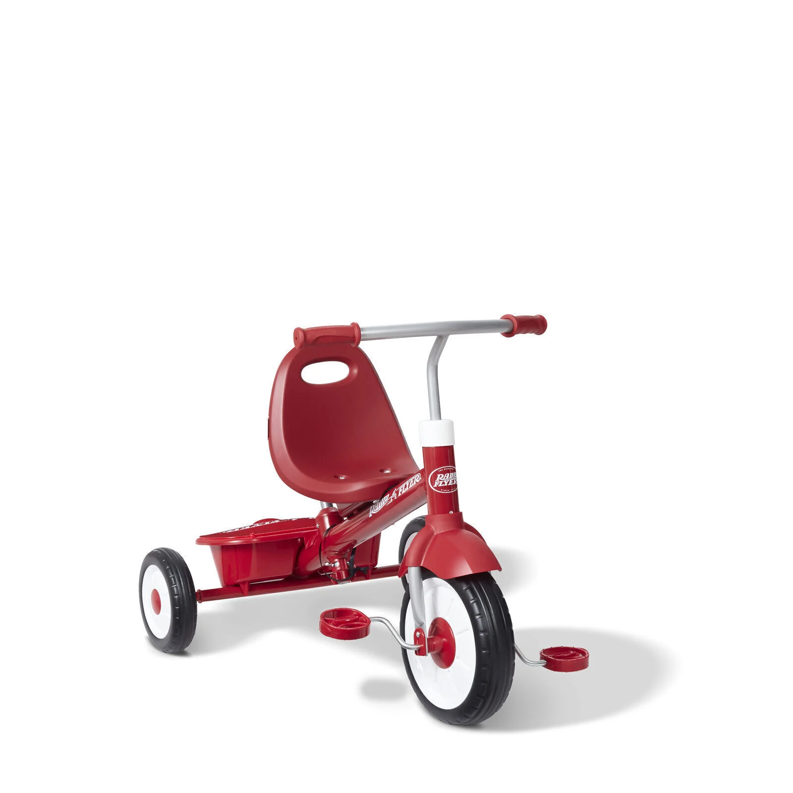 3-in-1 Adjustable Red Trike with Push Handle for Growing Boys – Stroll, Ride, and Play in 3 Stages - Image 11