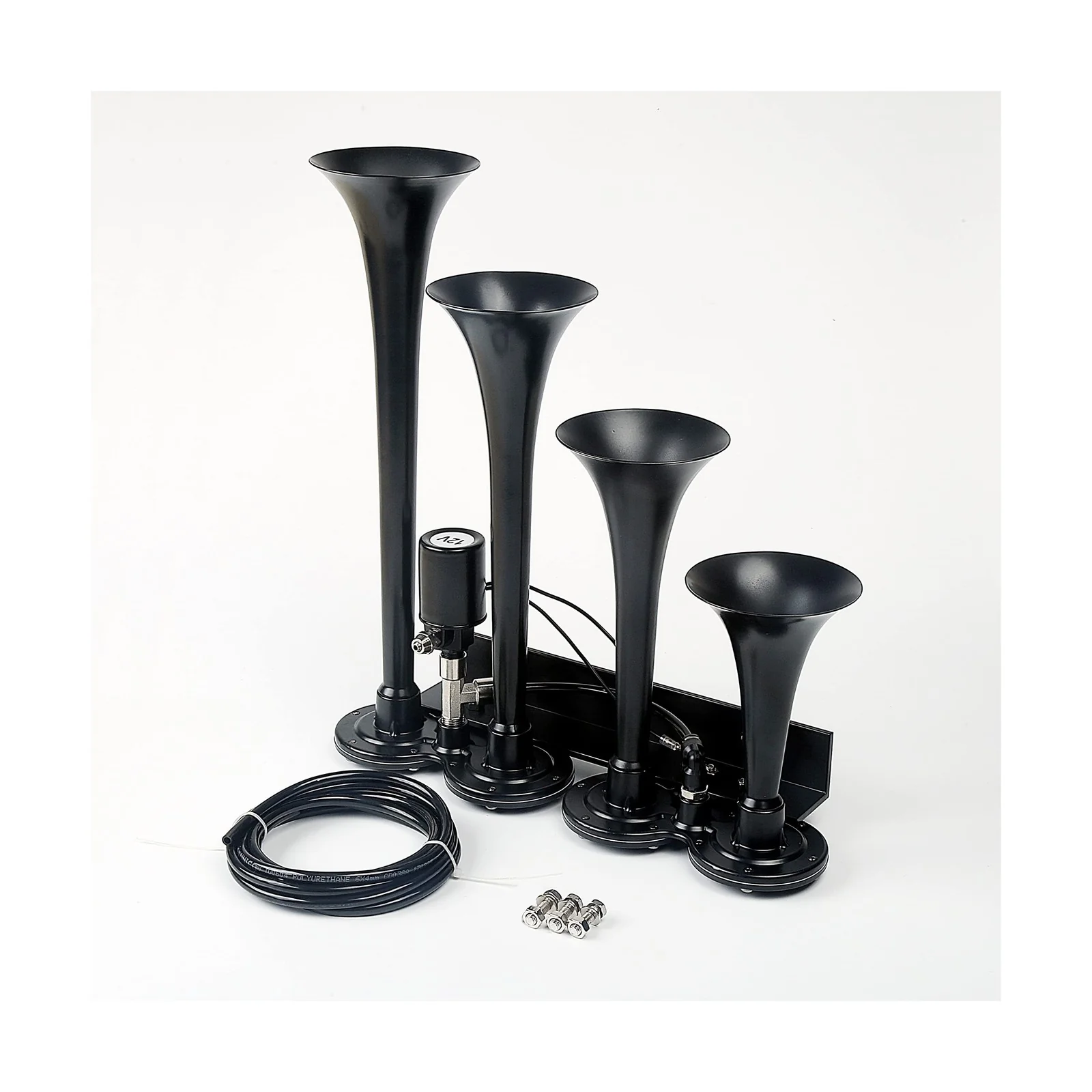 3 Liter Train Horn Kit for Trucks, Cars, and Semis – Complete 150 PSI Onboard Air System - Image 4