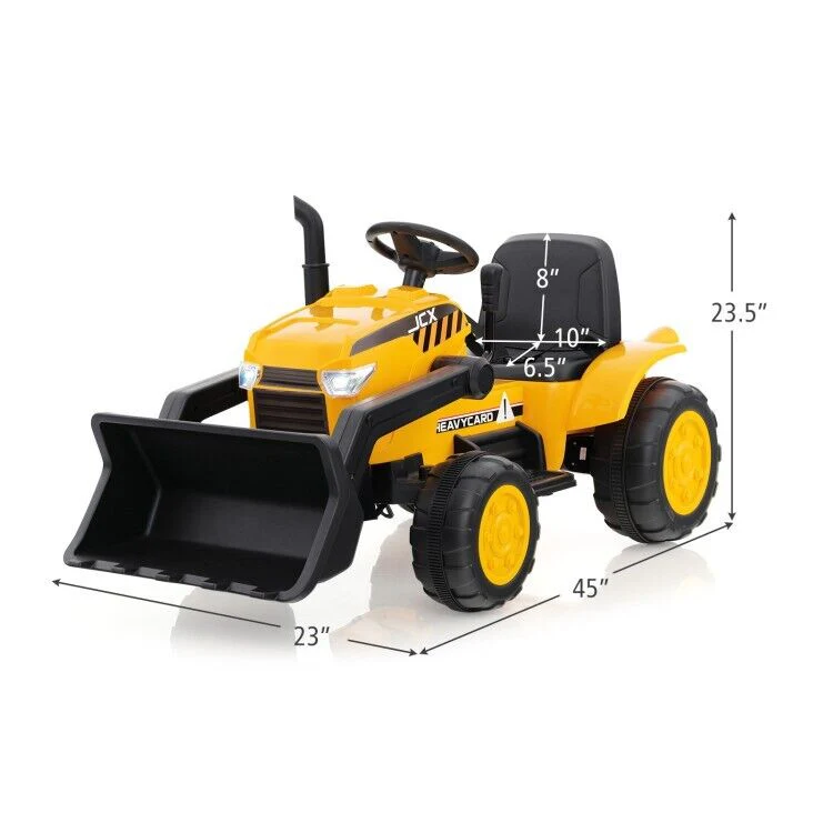 3-Speed 12V Electric Ride-On Excavator Truck with Music, Lights, and Remote Control - Image 4