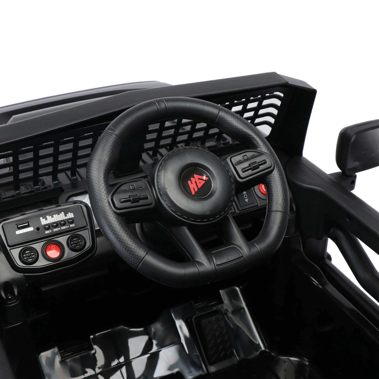 3-Speed Electric Car for Kids with Power Display, USB, MP3, and Bluetooth Connectivity - Image 24