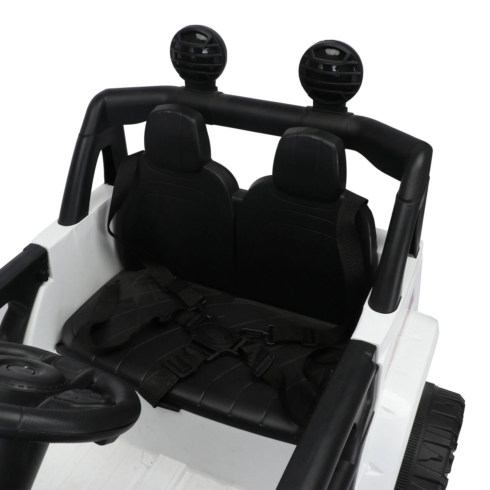 3-Speed Electric Car for Kids with Power Display, USB, MP3, and Bluetooth Connectivity - Image 3