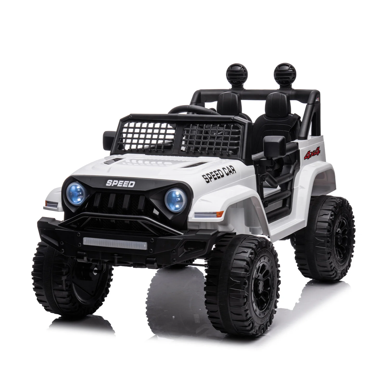 3-Speed Electric Car for Kids with Power Display, USB, MP3, and Bluetooth Connectivity - Image 4
