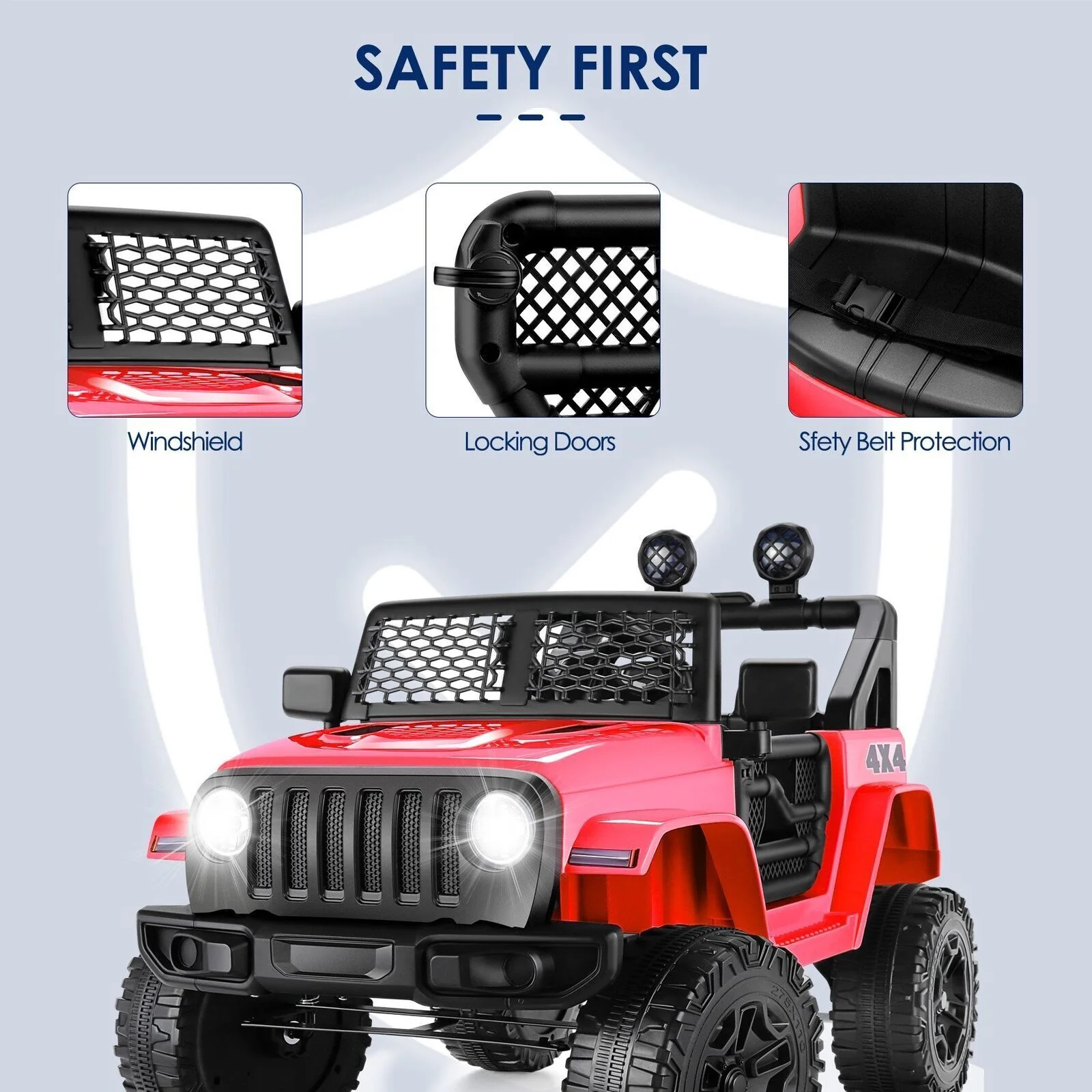 3-Speed Electric Ride-On Car for Kids with Remote Control - Motorized Toy for Endless Fun! - Image 38