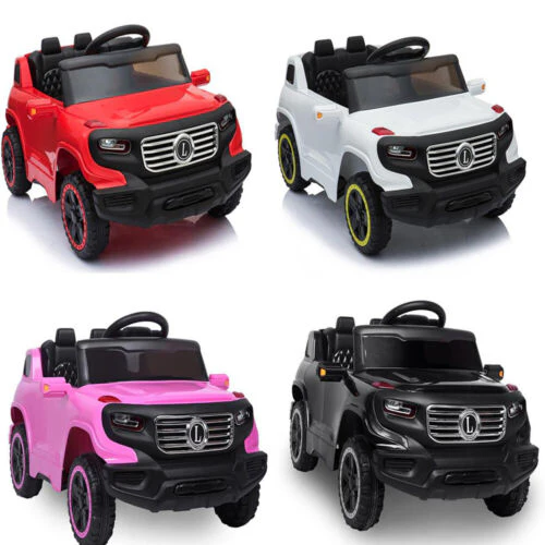 3-Speed Electric Ride-On Car for Kids with Remote Control, Music, and Lights - Image 2
