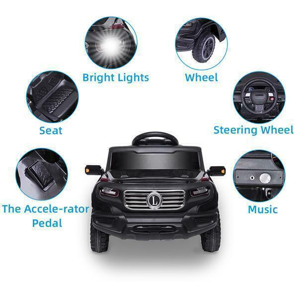 3-Speed Electric Ride-On Car for Kids with Remote Control, Music, and Lights - Image 9