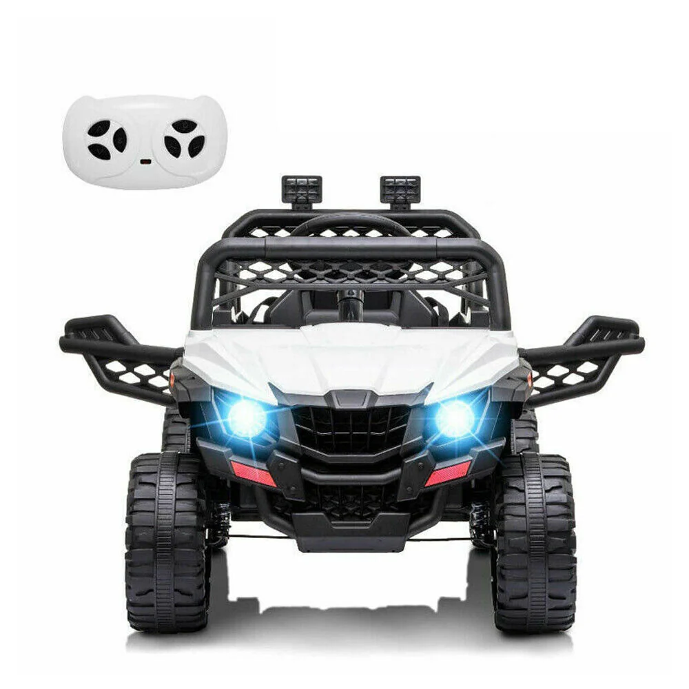 3-Speed Kids Ride On Car Truck with Remote Control and Music Player - Image 4