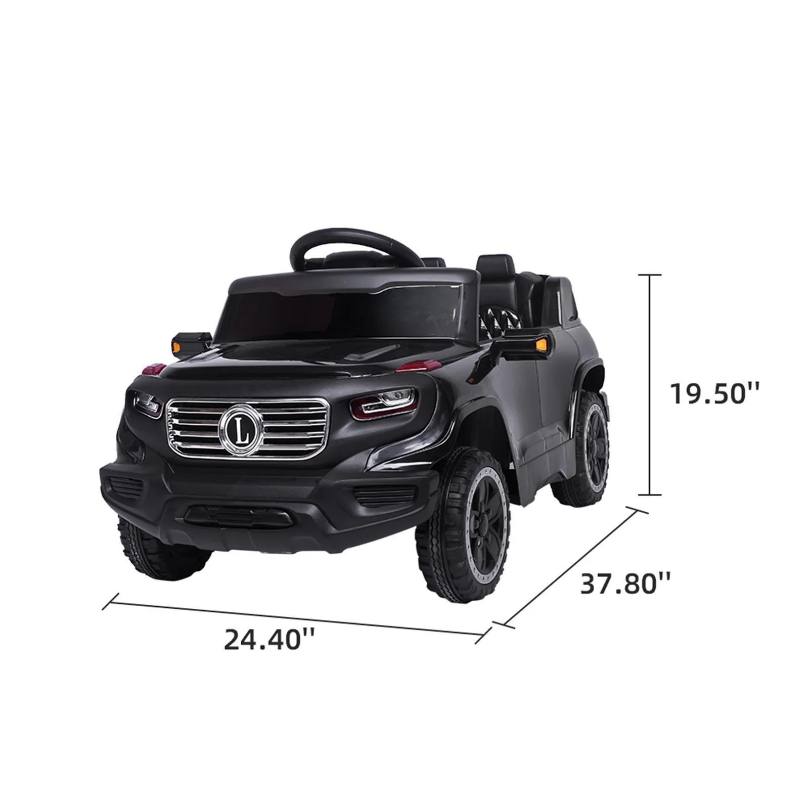 3-Speed LED Ride-On Car for Kids with Remote Control and 4 Color Options - Image 10