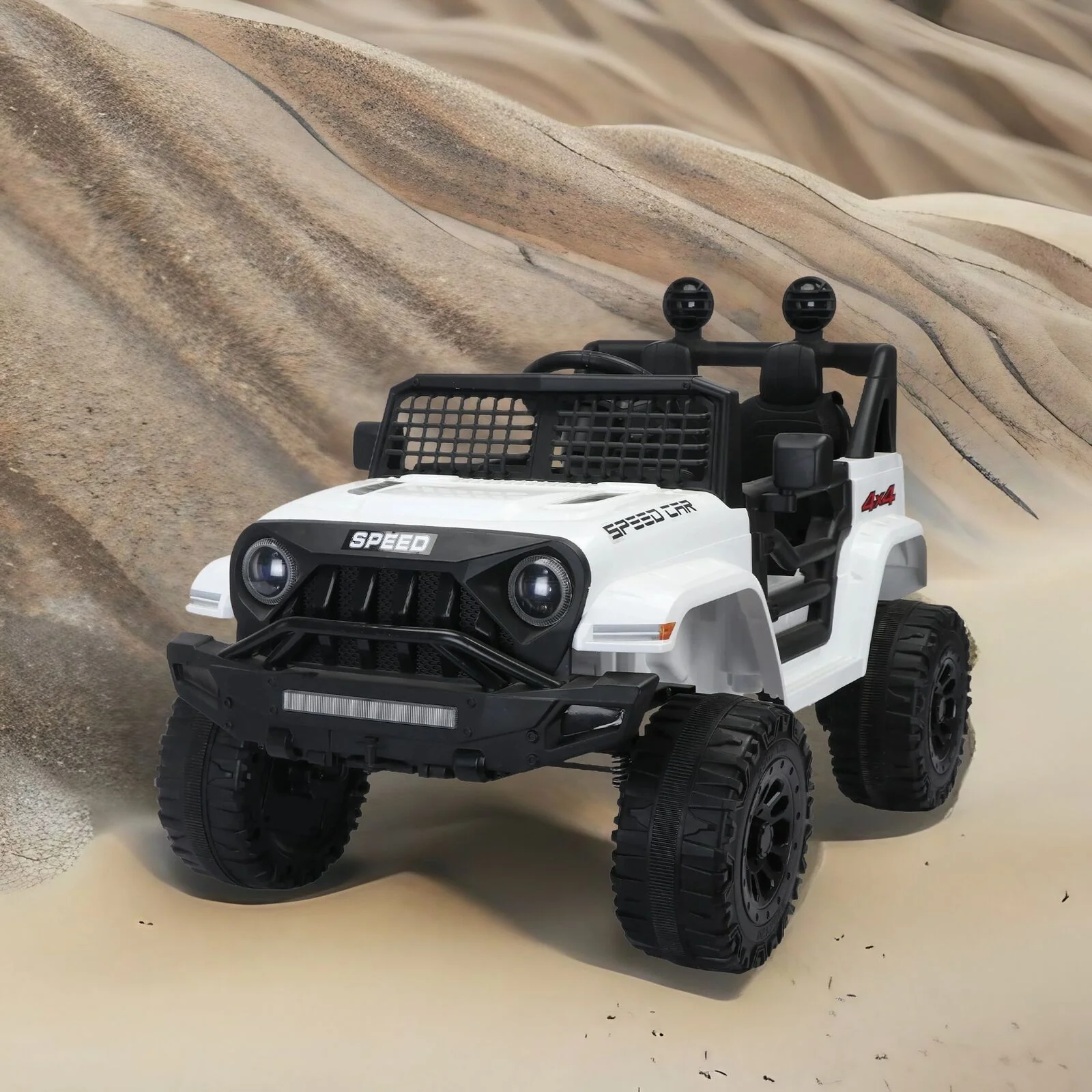 3-Speed Rechargeable Electric Car for Kids Ages 3-6 - Image 10