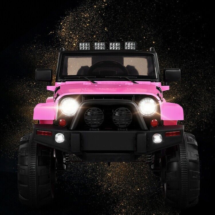 3-Speed Ride-On Truck with MP3 Player, Remote Control, and LED Lights for Safe and Fun Playtime - Image 6