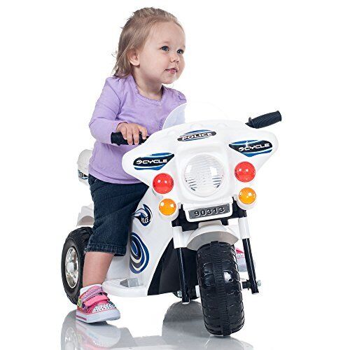 3-Wheel Battery Powered Motorbike for Kids - Ride On Motorcycle for Ages... - Image 2