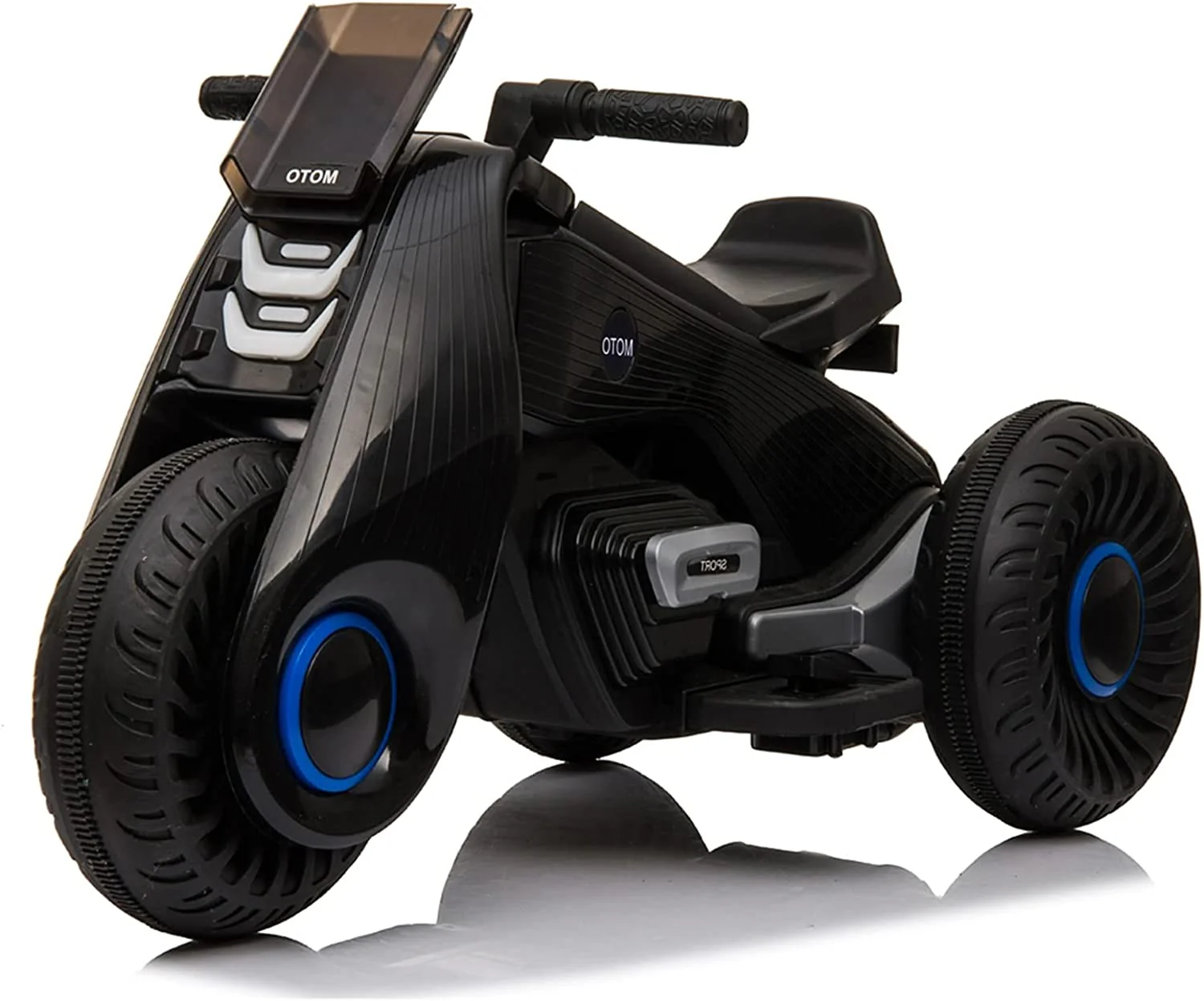 3-Wheel Double Drive Electric Bike for Kids - 6V Ride-On Motorcycle - Image 11