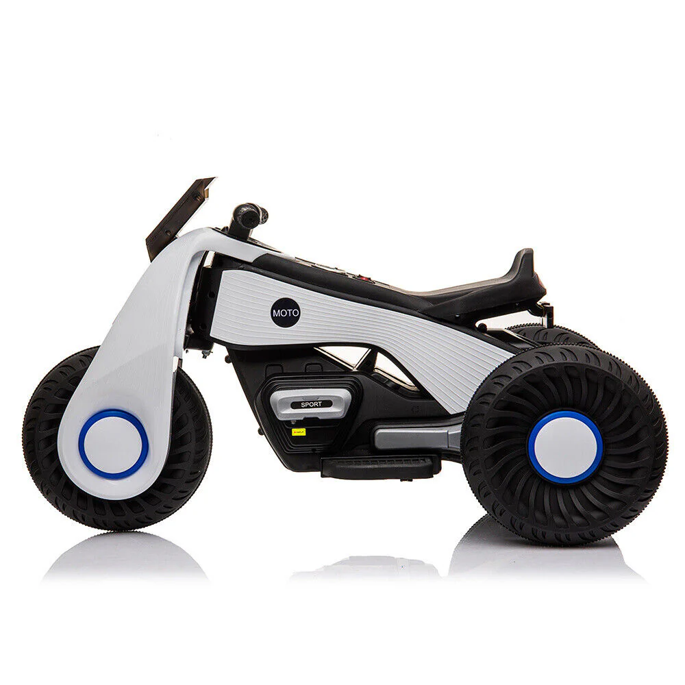 3-Wheel Double Drive Electric Motorcycle for Kids - Image 2