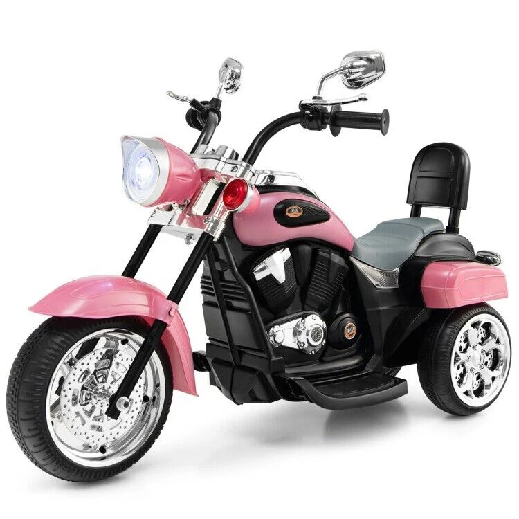 3-Wheel Kids Motorcycle Toy with Lights and Music - Perfect for Training Toddlers - Image 3