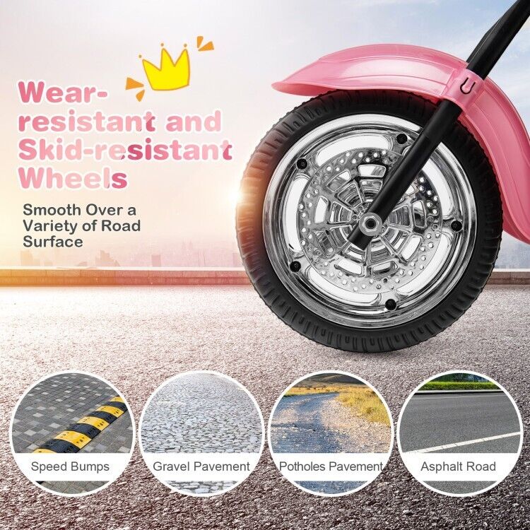 3-Wheel Kids Motorcycle Toy with Lights and Music - Perfect for Training Toddlers - Image 9