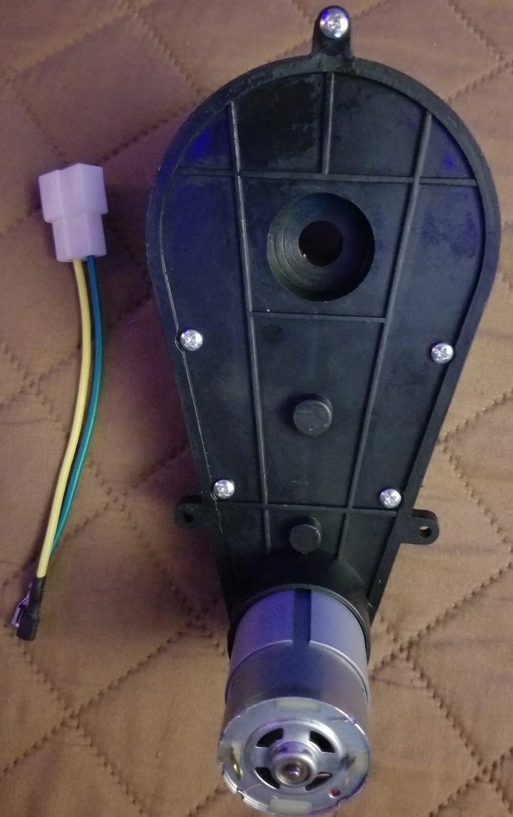 12V 30000RPM High-Power Gearbox Motor for Electric Ride-On Toy Cars - Image 2