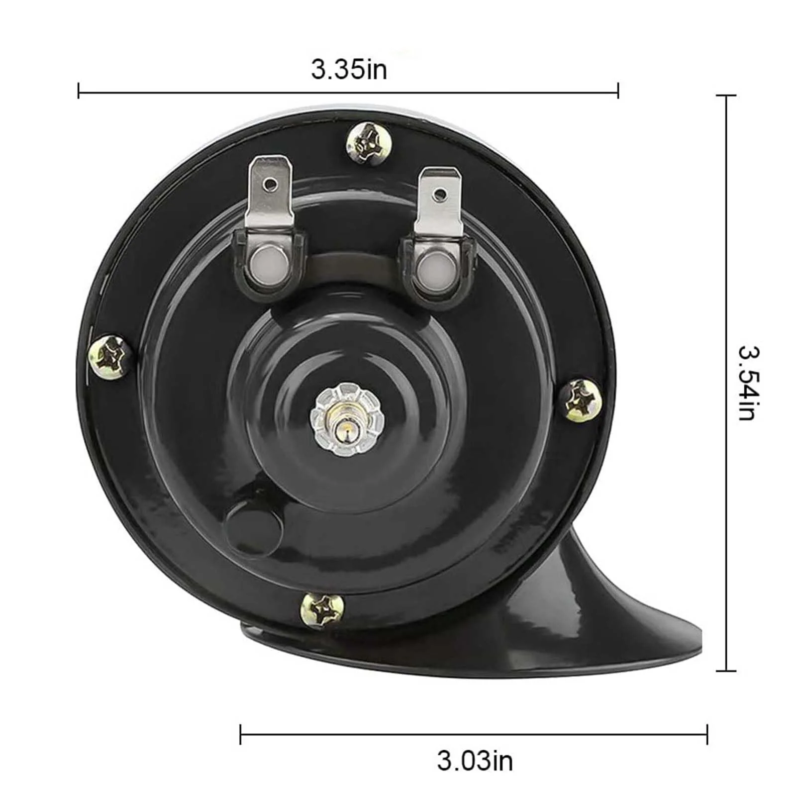 300DB Super Loud Dual-Tone Train Horns Kit for 12V Trucks and Cars - 2 Pieces - Image 3