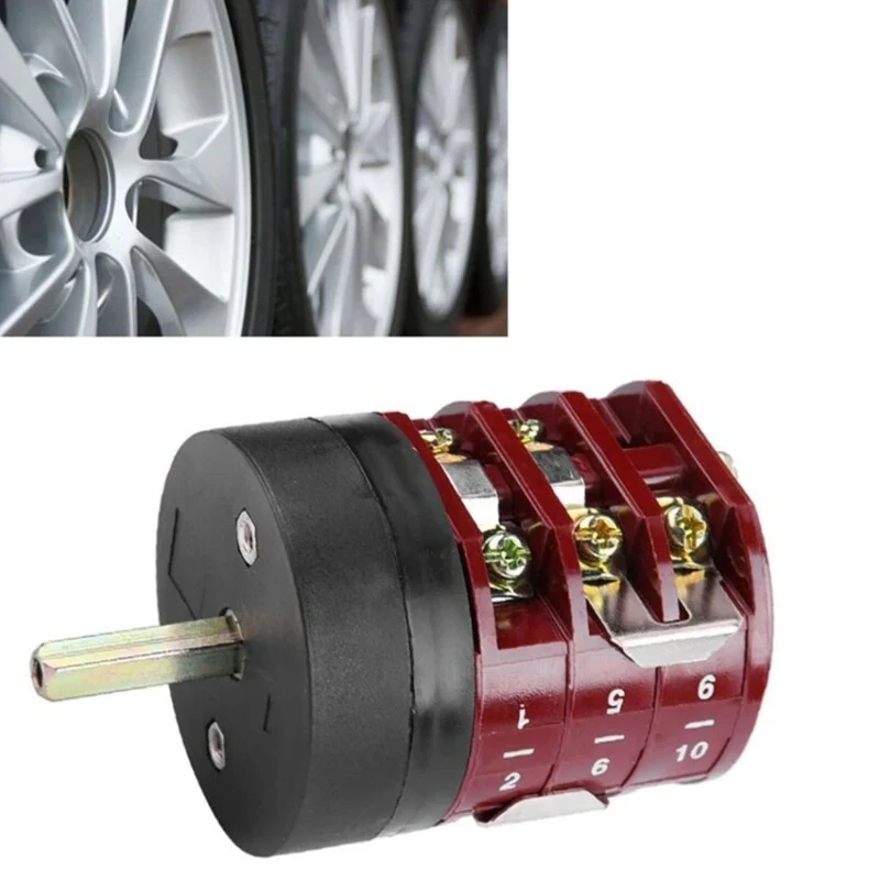32A Car Tire Machine with Reversing Switches and Overload Protection for Garage Use - Image 2