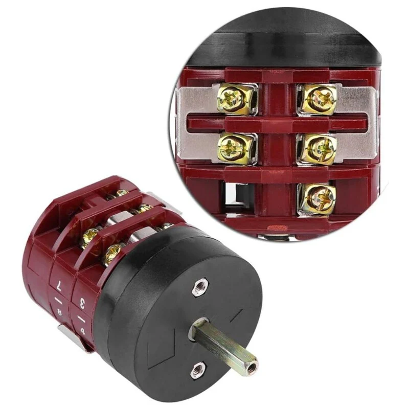 32A Car Tire Machine with Reversing Switches and Overload Protection for Garage Use - Image 7