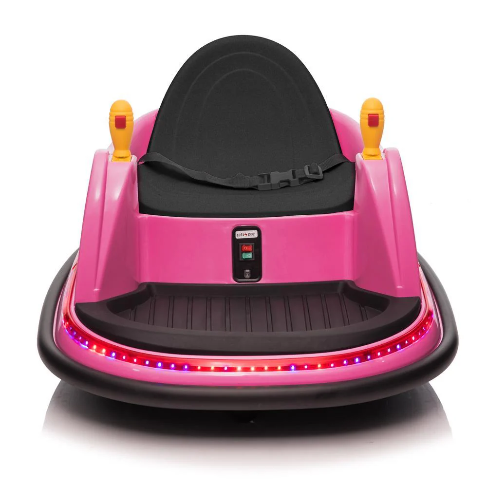 360-Degree Electric Spin Bumper Car for Kids with Remote Control - Perfect Gift! - Image 3